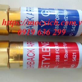 Van chống cháy ngược cho đông hồ